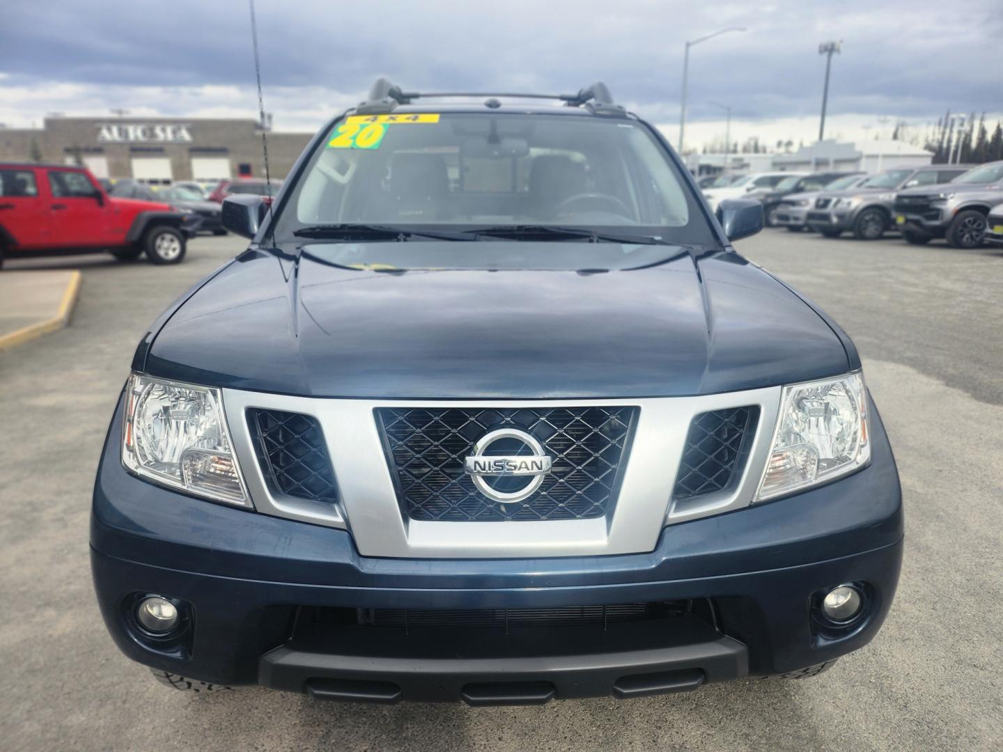 2020 BLUE NISSAN FRONTIER pro-4x (1N6ED0EB6LN) with an 3.8L engine, Automatic transmission, located at 1960 Industrial Drive, Wasilla, 99654, (907) 274-2277, 61.573475, -149.400146 - Photo#1